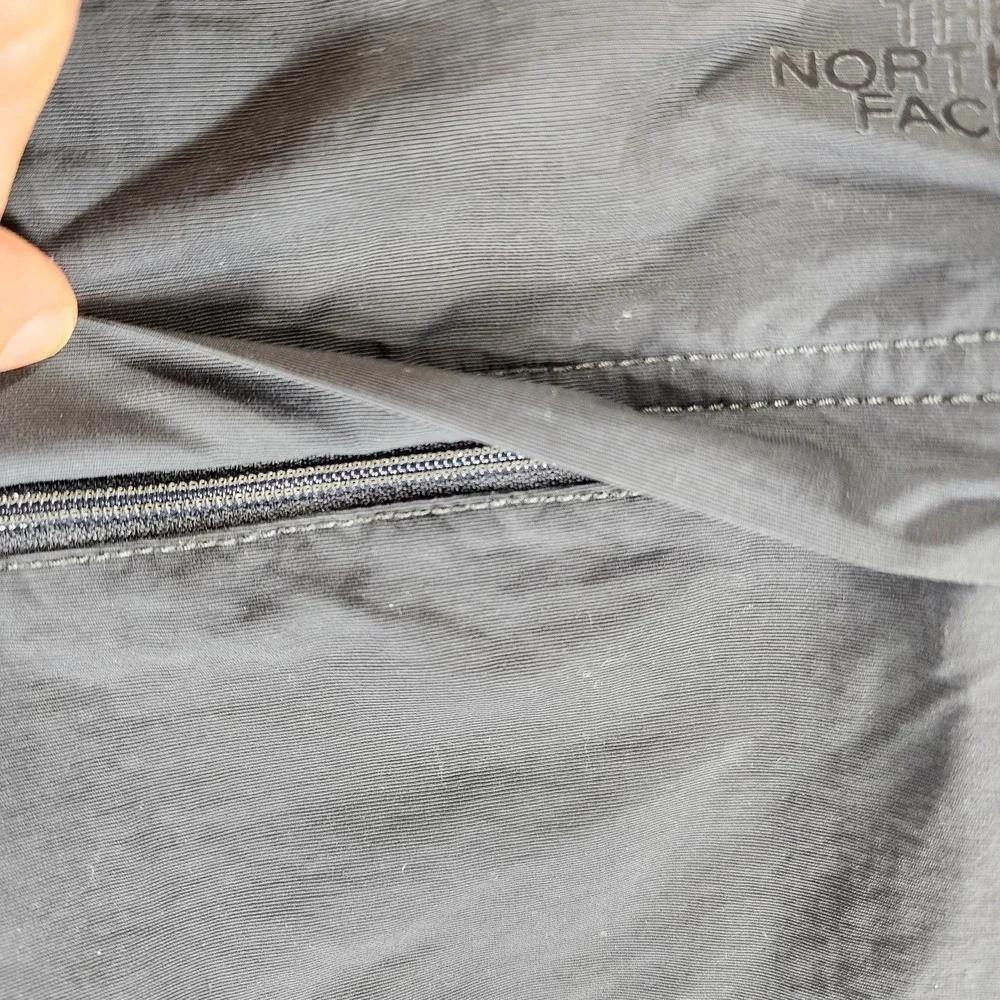 The North Face Convertible Hiking Pants Mens 36x29 Gray Nylon Belted NF0A2WLA